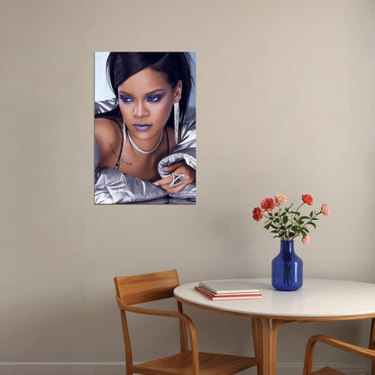 Rihanna Celebrity Music Singer Actress Artist Poster Wall Art Print Home Wall Decor