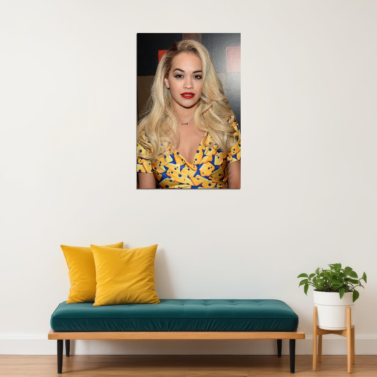 Rita Ora Celebrity Singer Movie Actress Star Poster Wall Art Print Home Wall Decor