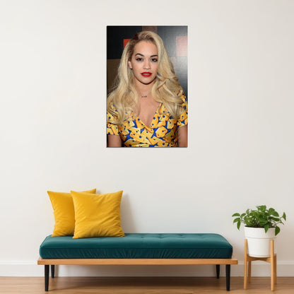 Rita Ora Celebrity Singer Movie Actress Star Poster Wall Art Print Home Wall Decor