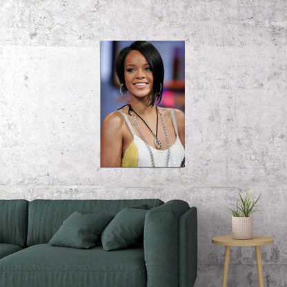 Rihanna Celebrity Music Singer Actor Idol Poster Wall Art Print Home Wall Decor