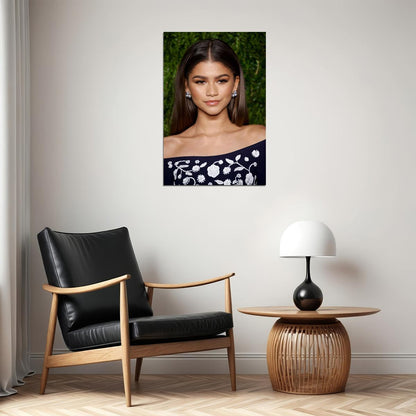 Zendaya Cinema Actor Singer Model Artist Star Poster Wall Art Print Home Wall Decor