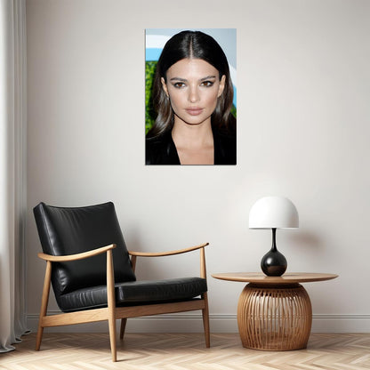 Emily Ratajkowski Movie Actor Sexy Model Star Poster Wall Art Print Home Wall Decor - xonomax