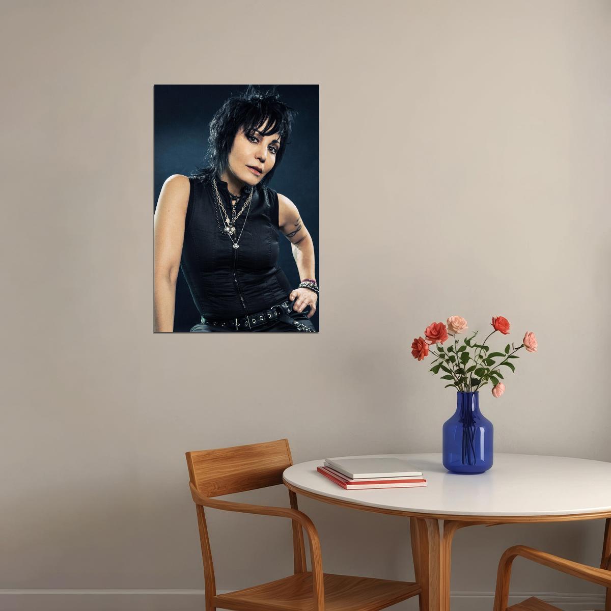 Joan Jett Singer Producer Guitarist Singer Poster Wall Art Print Home Wall Decor