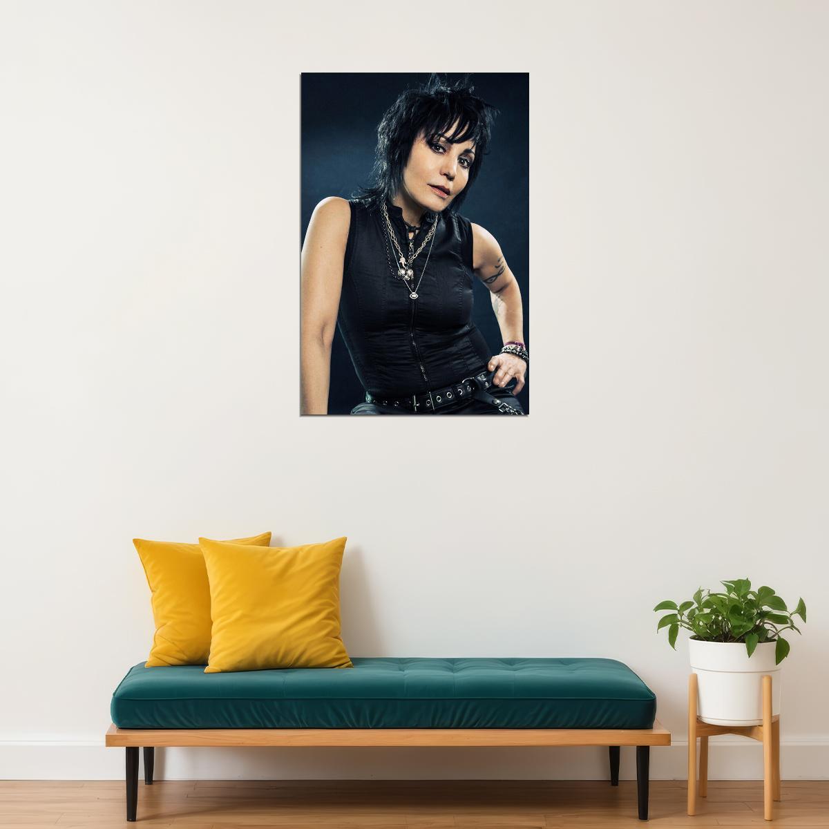 Joan Jett Singer Producer Guitarist Singer Poster Wall Art Print Home Wall Decor