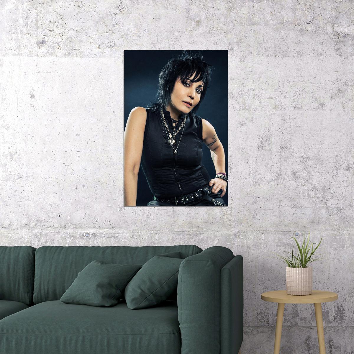 Joan Jett Singer Producer Guitarist Singer Poster Wall Art Print Home Wall Decor