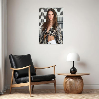 Emily Ratajkowski Movie Actress Hot Model Poster Wall Art Print Home Wall Decor - xonomax