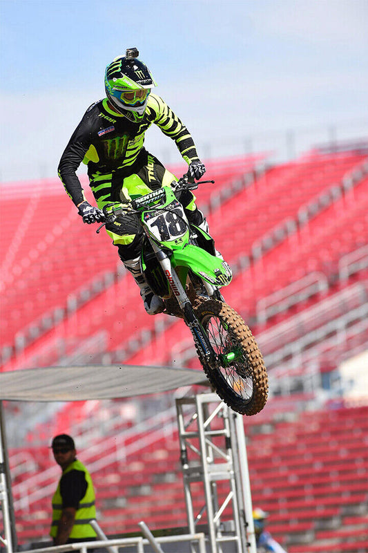 Ryan Villopoto Dirt Motorcycles Rider Racing Poster Wall Art Print Home Wall Decor