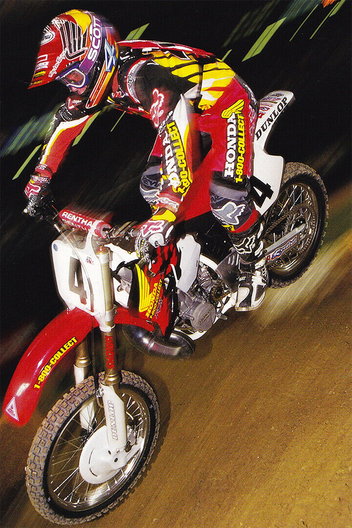Steve Lamson Dirt Motorcycles Driver Star Poster Wall Art Print Home Wall Decor - xonomax