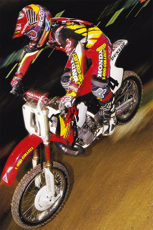 Steve Lamson Dirt Motorcycles Driver Star Poster Wall Art Print Home Wall Decor - xonomax