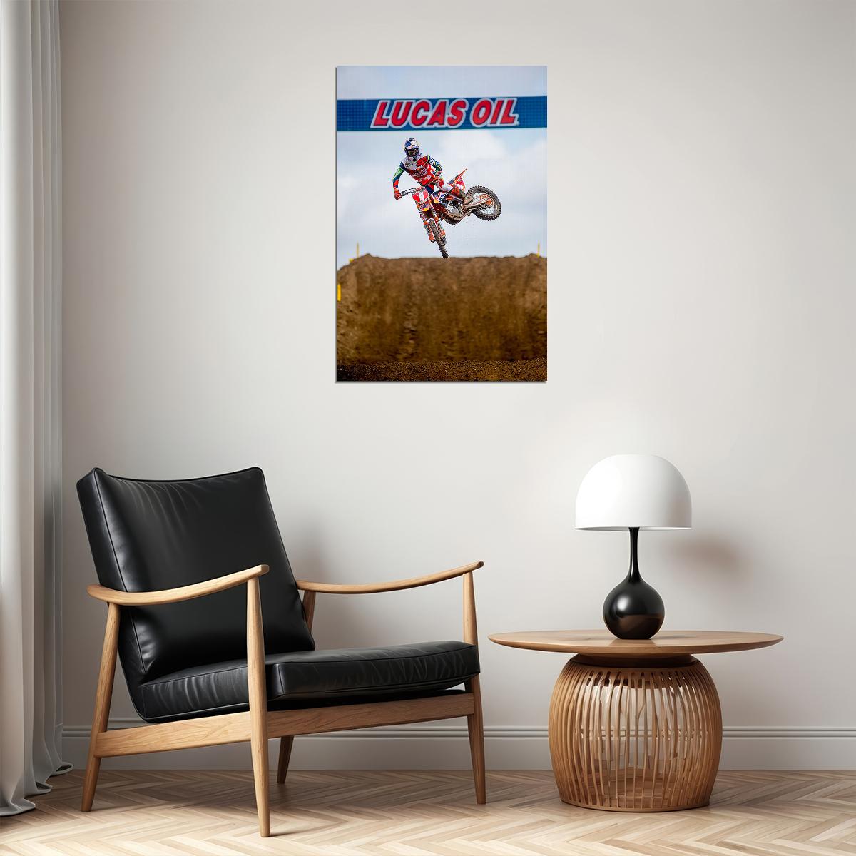 Ryan Dunge Dirt Motorcycles Racing Idol Poster Wall Art Print Home Wall Decor