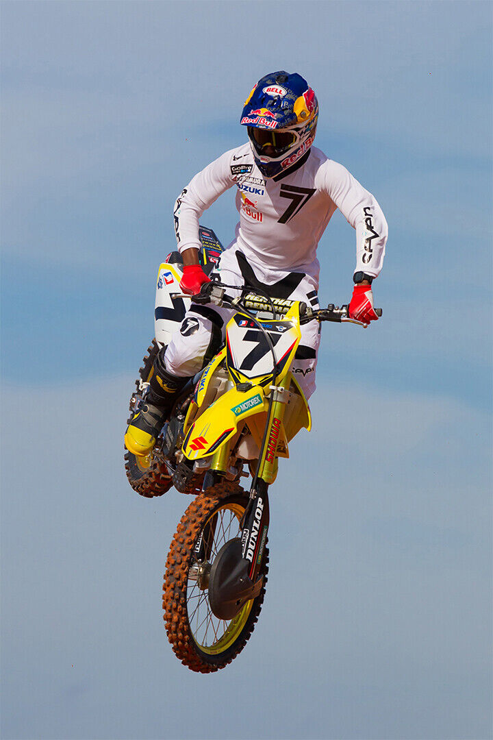 James Stewart Motorcycle Cross Country Racing Poster Wall Art Print Home Wall Decor - xonomax