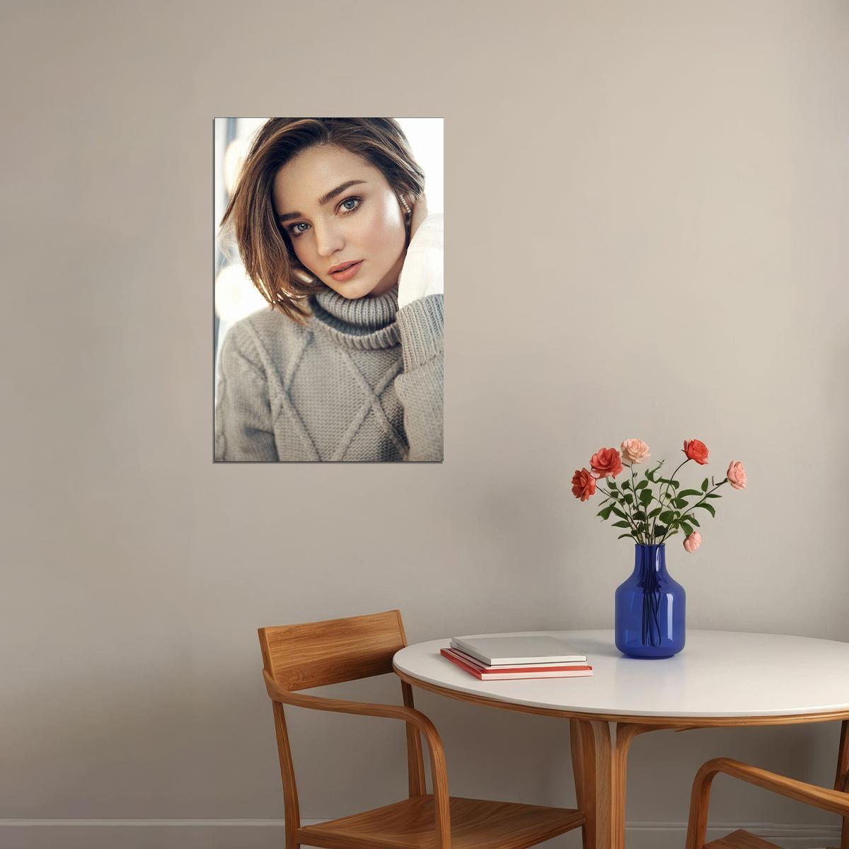 Miranda Kerr Celebrity Best Model Podium Star Poster Wall Art Print Home Wall Decor - xonomax