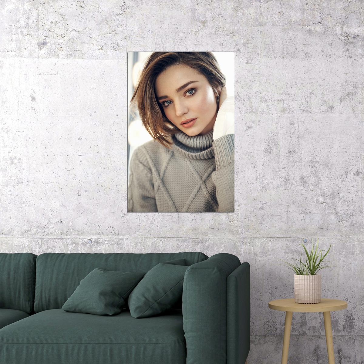 Miranda Kerr Celebrity Best Model Podium Star Poster Wall Art Print Home Wall Decor - xonomax