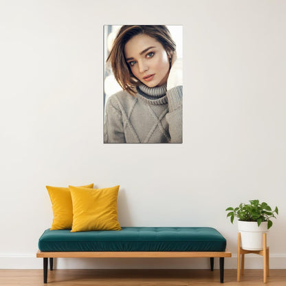 Miranda Kerr Celebrity Best Model Podium Star Poster Wall Art Print Home Wall Decor - xonomax