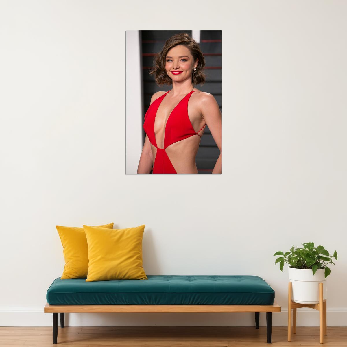 Miranda Kerr Celebrity Attractive Model Podium Idol Poster Wall Art Print Home Wall Decor - xonomax