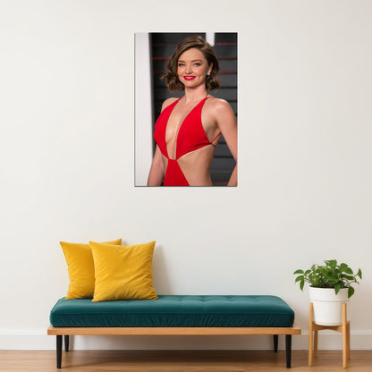 Miranda Kerr Celebrity Attractive Model Podium Idol Poster Wall Art Print Home Wall Decor - xonomax