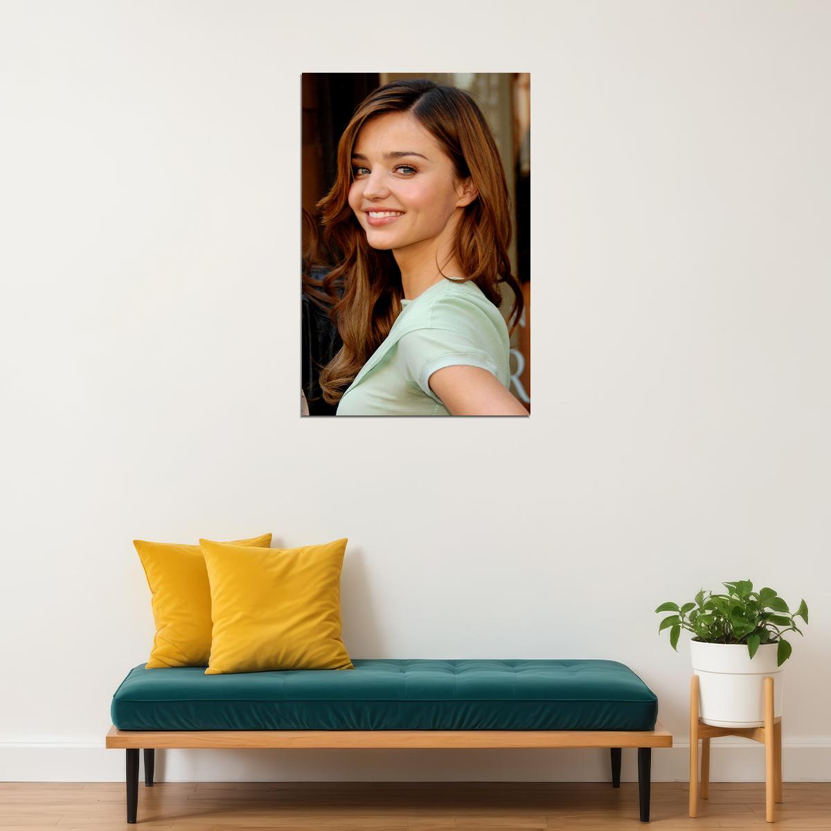 Miranda Kerr Celebrity Attractive Model Podium Star Poster Wall Art Print Home Wall Decor - xonomax