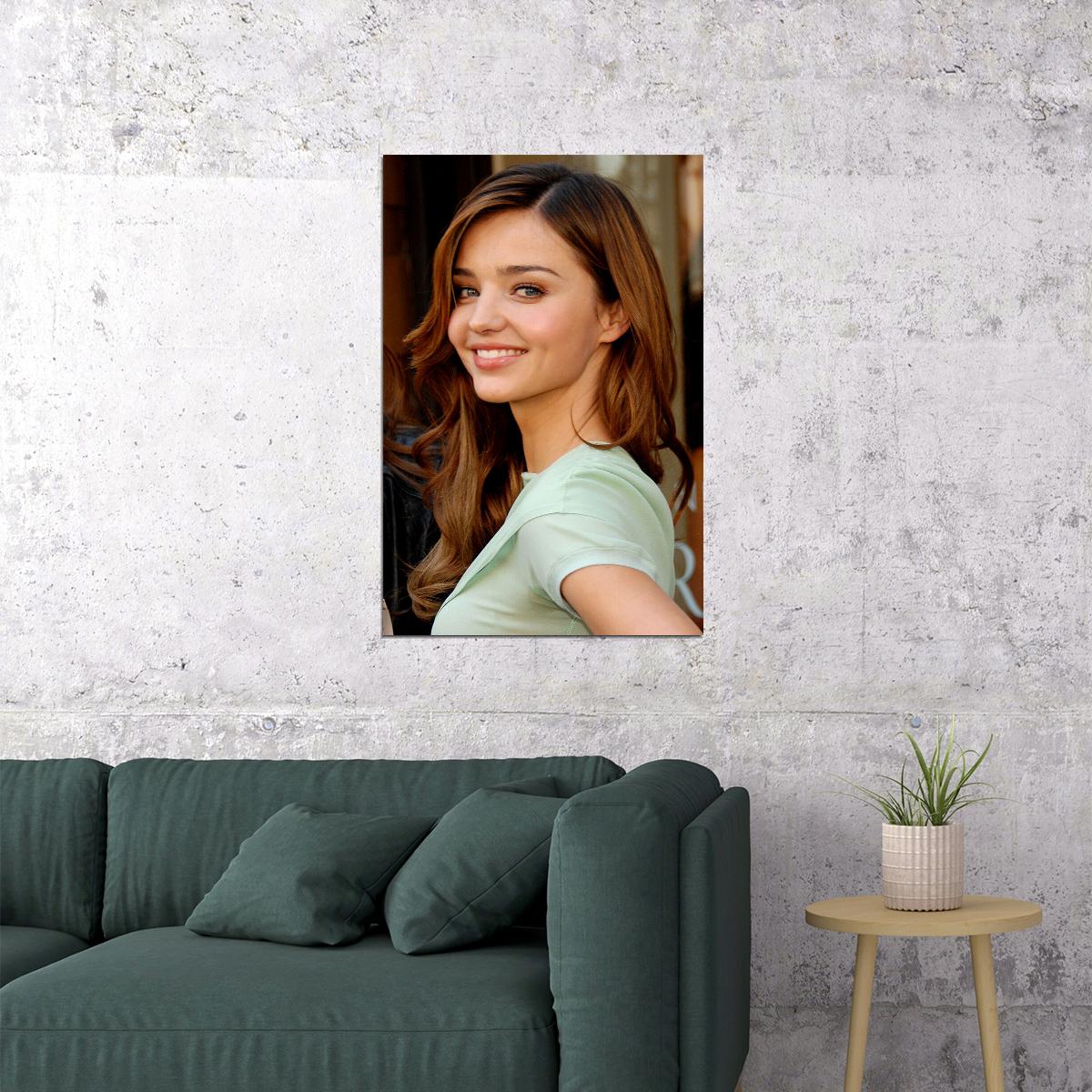 Miranda Kerr Celebrity Attractive Model Podium Star Poster Wall Art Print Home Wall Decor - xonomax