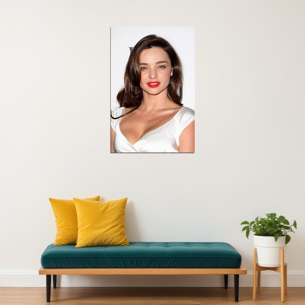 Miranda Kerr Celebrity Fashion Model Podium Idol Poster Wall Art Print Home Wall Decor - xonomax
