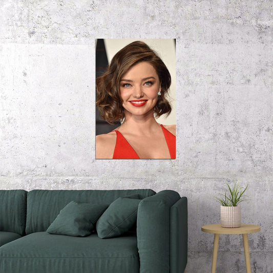 Miranda Kerr Celebrity Fashion Model Podium Star Poster Wall Art Print Home Wall Decor - xonomax