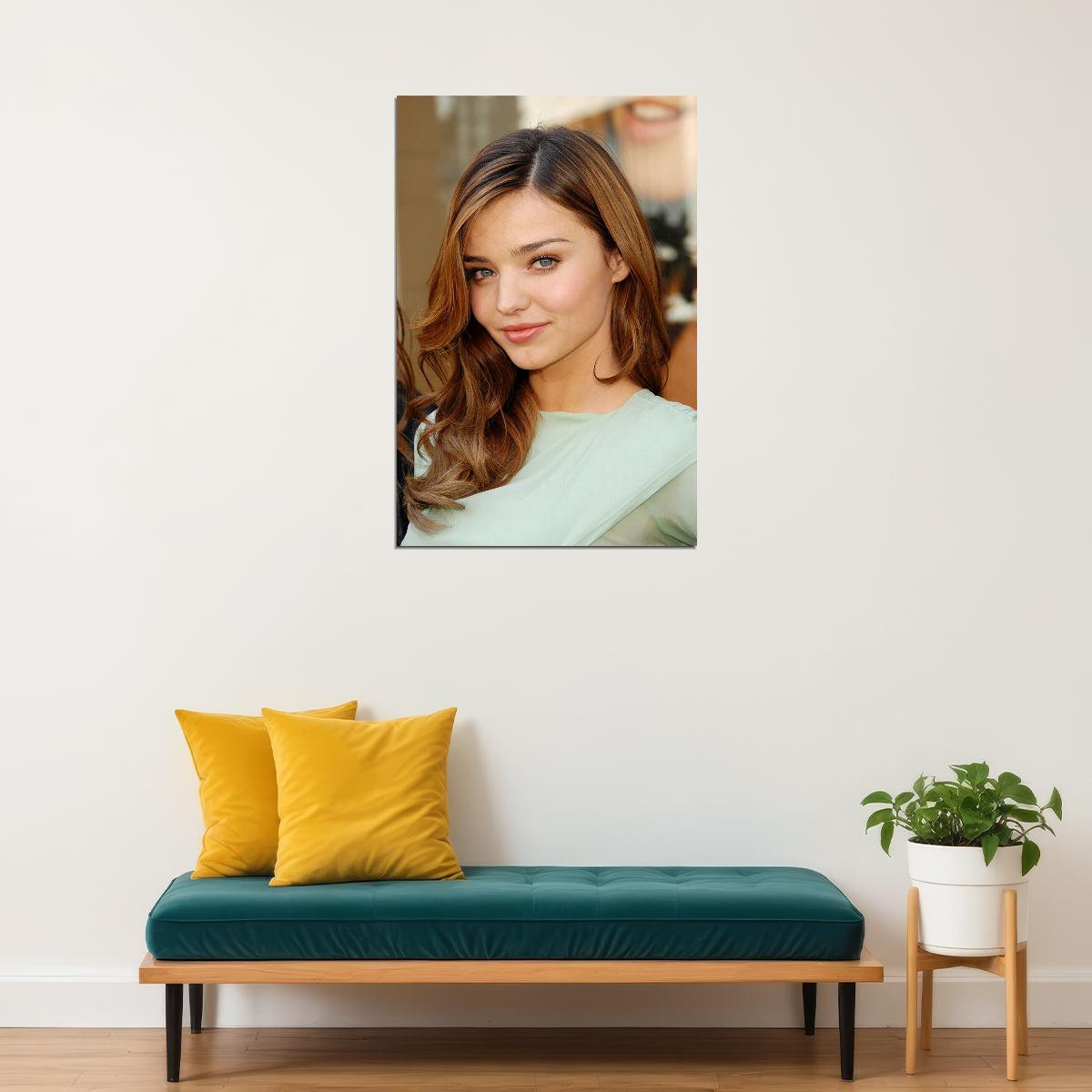 Miranda Kerr Celebrity Fashion Model Artist Star Poster Wall Art Print Home Wall Decor - xonomax