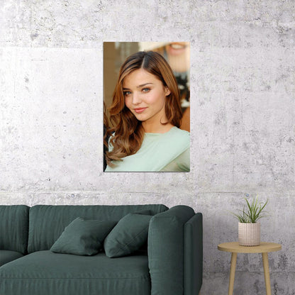 Miranda Kerr Celebrity Fashion Model Artist Star Poster Wall Art Print Home Wall Decor - xonomax
