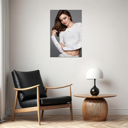 Miranda Kerr Celebrity Fashion Model Idol Poster Wall Art Print Home Wall Decor - xonomax