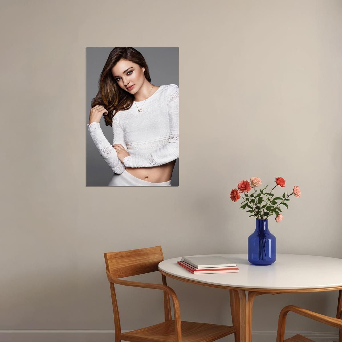 Miranda Kerr Celebrity Fashion Model Idol Poster Wall Art Print Home Wall Decor - xonomax