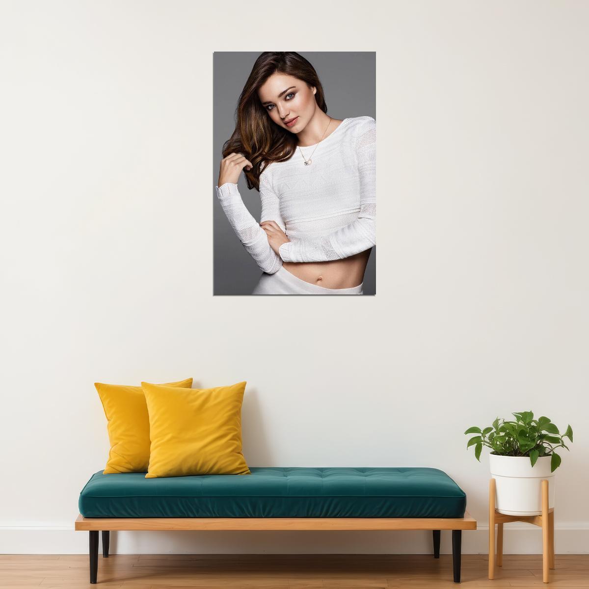 Miranda Kerr Celebrity Fashion Model Idol Poster Wall Art Print Home Wall Decor - xonomax