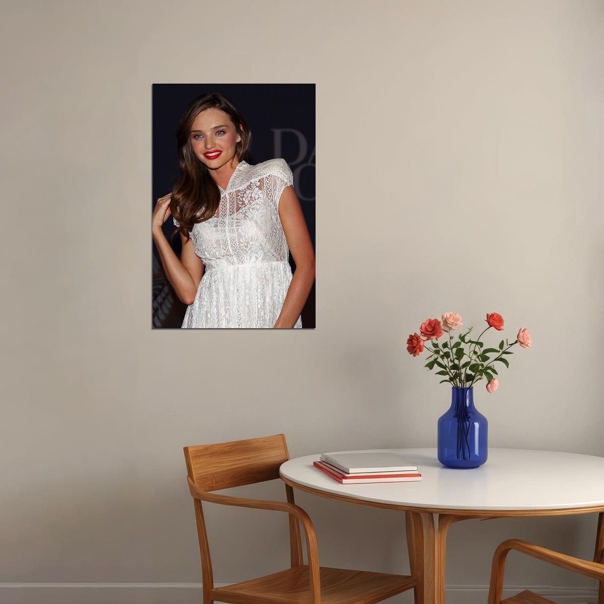 Miranda Kerr Celebrity Fashion Model Star Poster Wall Art Print Home Wall Decor - xonomax