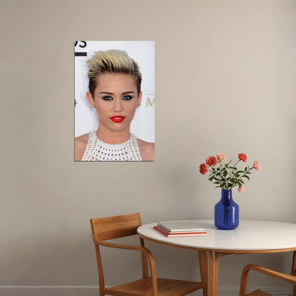 Miley Cyrus Singer Actor Music Songwriter Poster Wall Art Print Home Wall Decor - xonomax