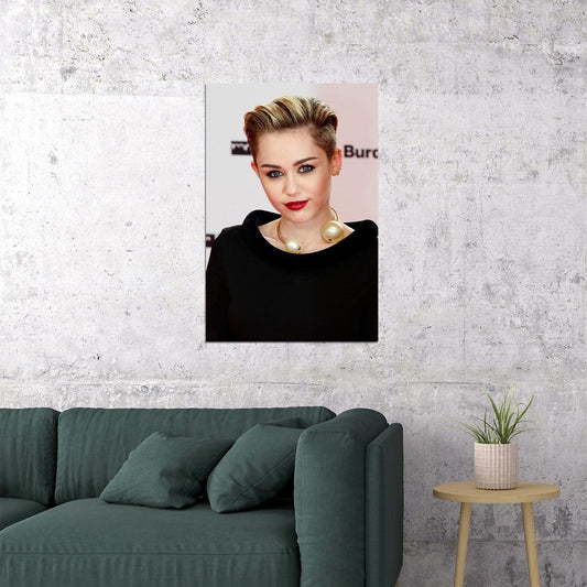 Miley Cyrus Celebrity Singer Actress Idol Poster Wall Art Print Home Wall Decor - xonomax