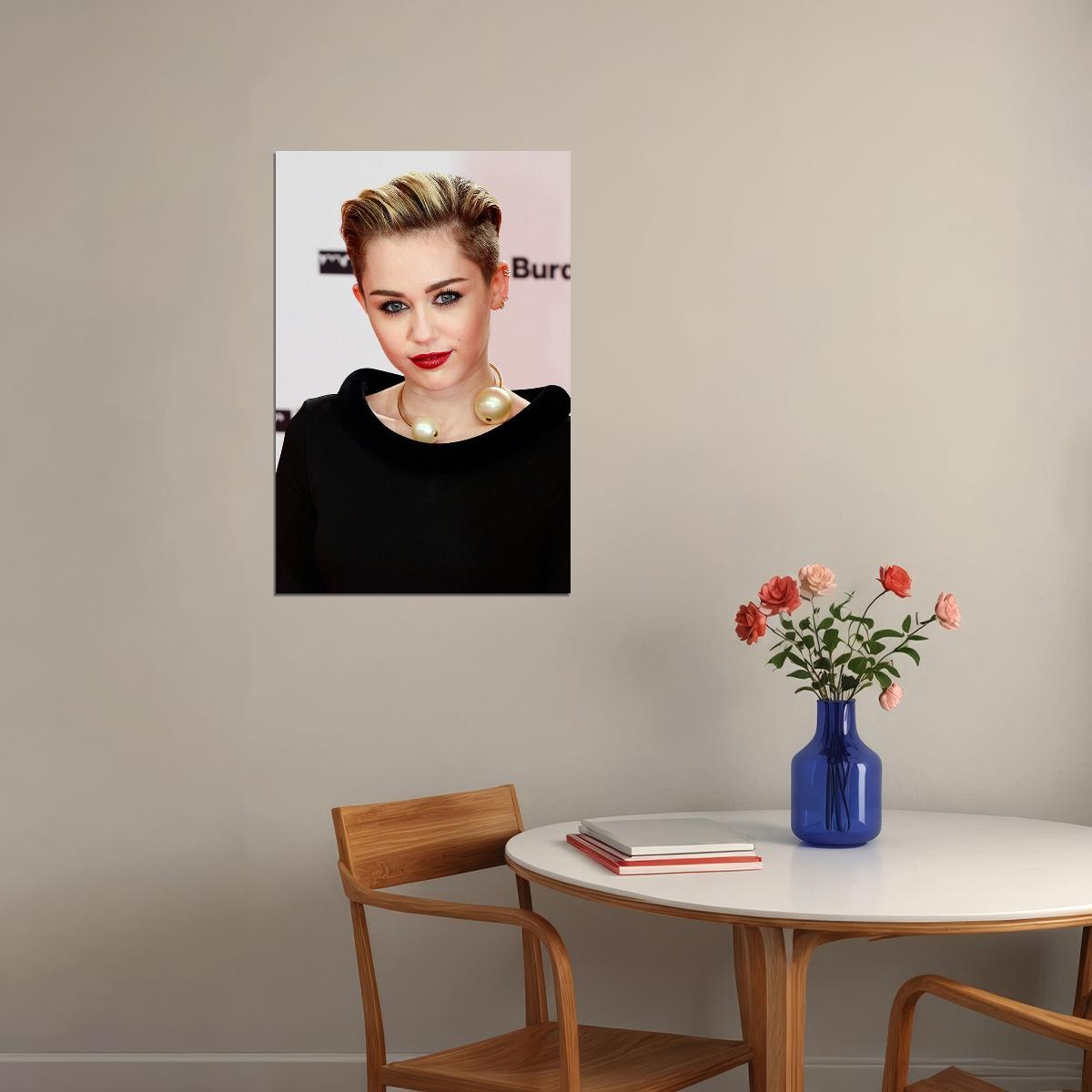 Miley Cyrus Celebrity Singer Actress Idol Poster Wall Art Print Home Wall Decor - xonomax