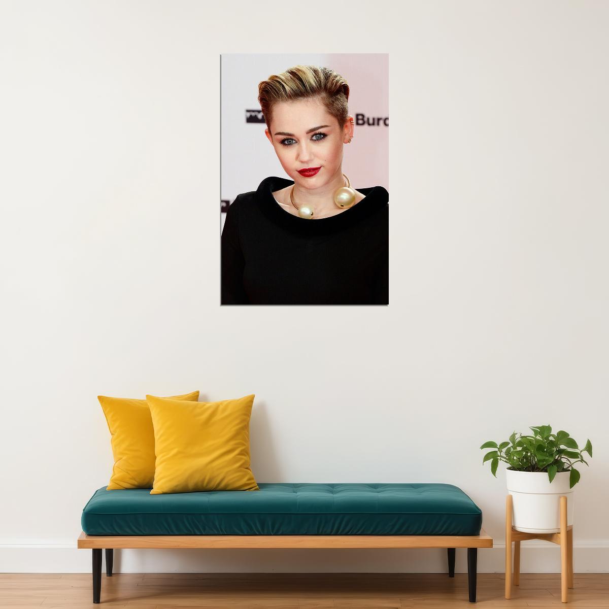Miley Cyrus Celebrity Singer Actress Idol Poster Wall Art Print Home Wall Decor - xonomax