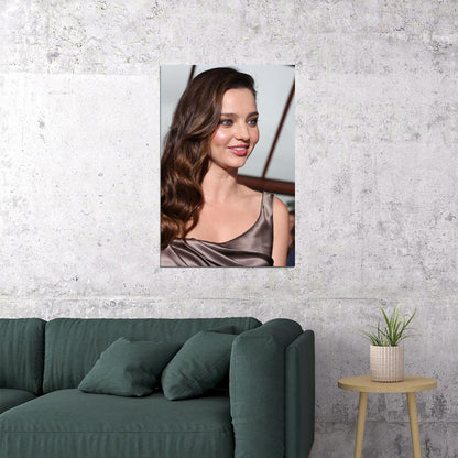 Miranda Kerr Celebrity Beauty Model Girl Idol Poster Wall Art Print Home Wall Decor - xonomax