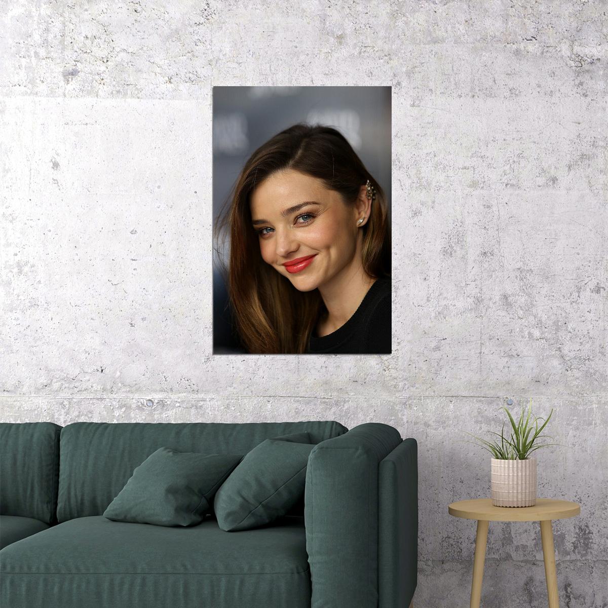 Miranda Kerr Celebrity Beauty Model Girl Star Poster Wall Art Print Home Wall Decor - xonomax