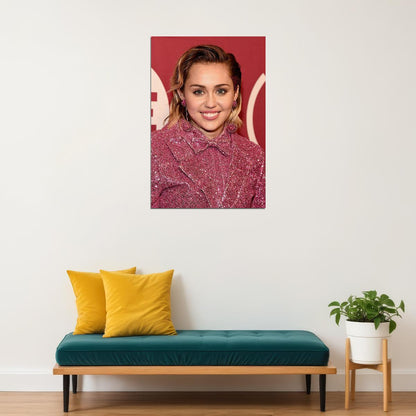 Miley Cyrus Singer Actor Songwriter Star Poster Wall Art Print Home Wall Decor - xonomax