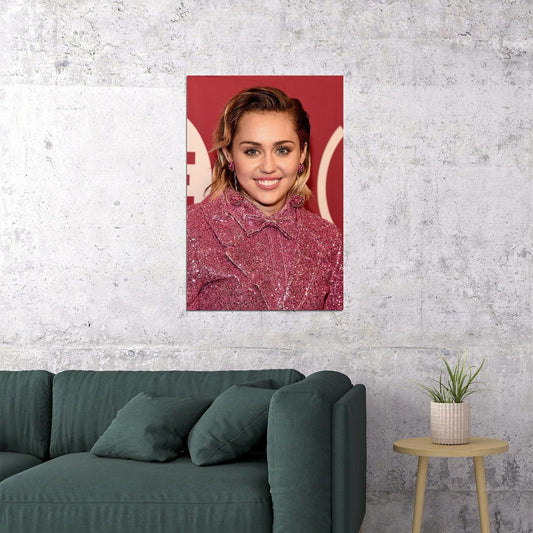 Miley Cyrus Singer Actor Songwriter Star Poster Wall Art Print Home Wall Decor - xonomax