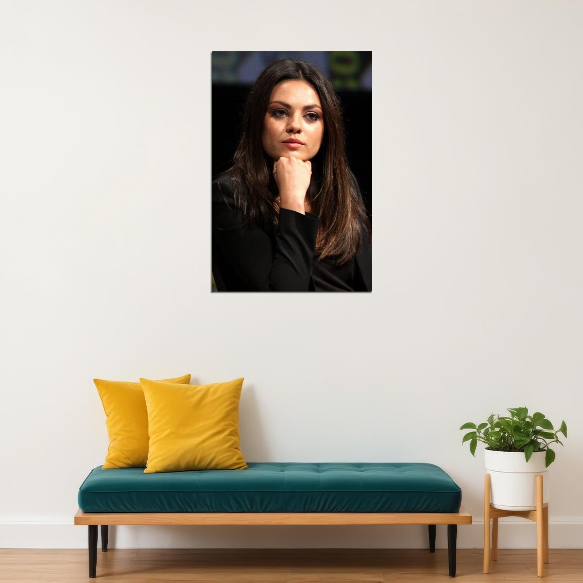 Mila Kunis Celebrity Movie Actor Artist Star Poster Wall Art Print Home Wall Decor - xonomax
