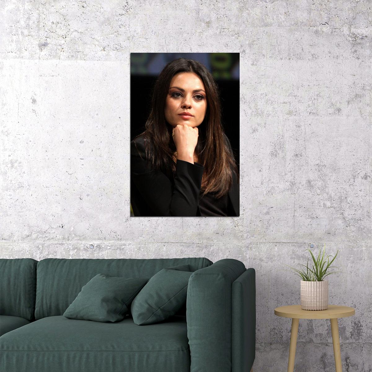 Mila Kunis Celebrity Movie Actor Artist Star Poster Wall Art Print Home Wall Decor - xonomax