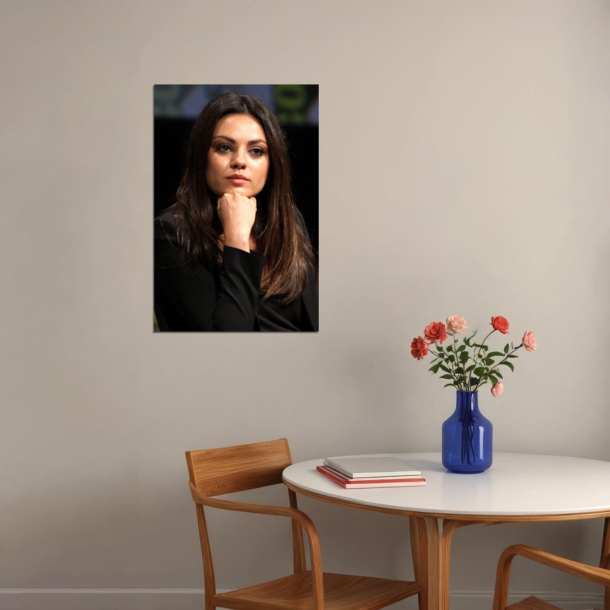 Mila Kunis Celebrity Movie Actor Artist Star Poster Wall Art Print Home Wall Decor - xonomax