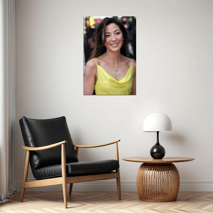 Michelle Yeoh Celebrity Cinema Actress Idol Poster Wall Art Print Home Wall Decor - xonomax