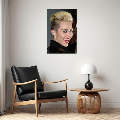 Miley Cyrus Celebrity Singer Actor Idol Poster Wall Art Print Home Wall Decor - xonomax