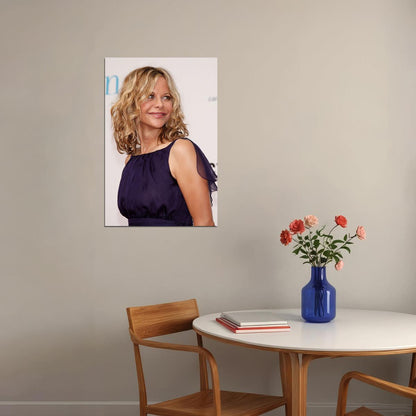 Meg Ryan Celebrity Movie Actress Artist Idol Poster Wall Art Print Home Wall Decor - xonomax