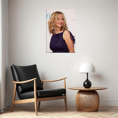 Meg Ryan Celebrity Movie Actress Artist Idol Poster Wall Art Print Home Wall Decor - xonomax