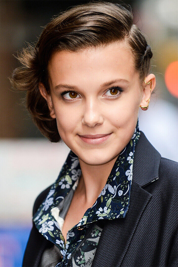 Millie Bobby Brown Celebrity Tv Series Actress Star Poster Wall Art Print Home Wall Decor - xonomax