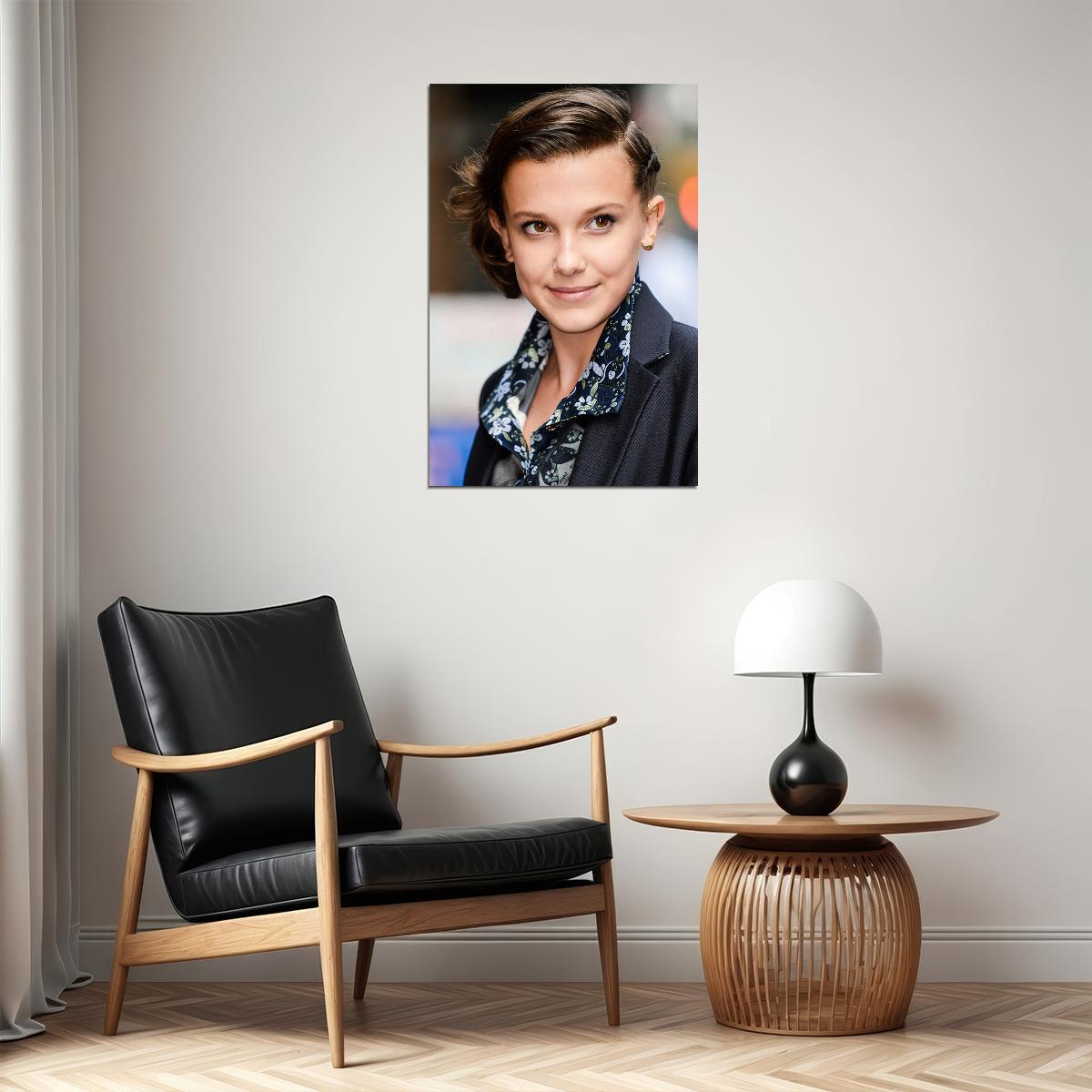 Millie Bobby Brown Celebrity Tv Series Actress Star Poster Wall Art Print Home Wall Decor - xonomax