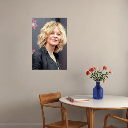 Meg Ryan Celebrity Cinema Actress Artist Idol Poster Wall Art Print Home Wall Decor - xonomax