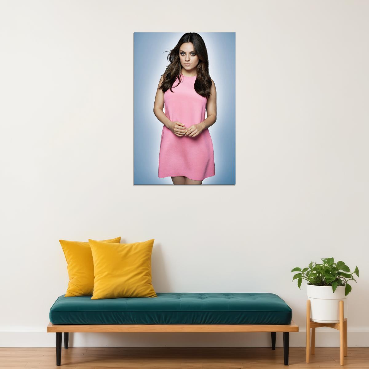 Mila Kunis Celebrity Cinema Actor Artist Star Poster Wall Art Print Home Wall Decor - xonomax