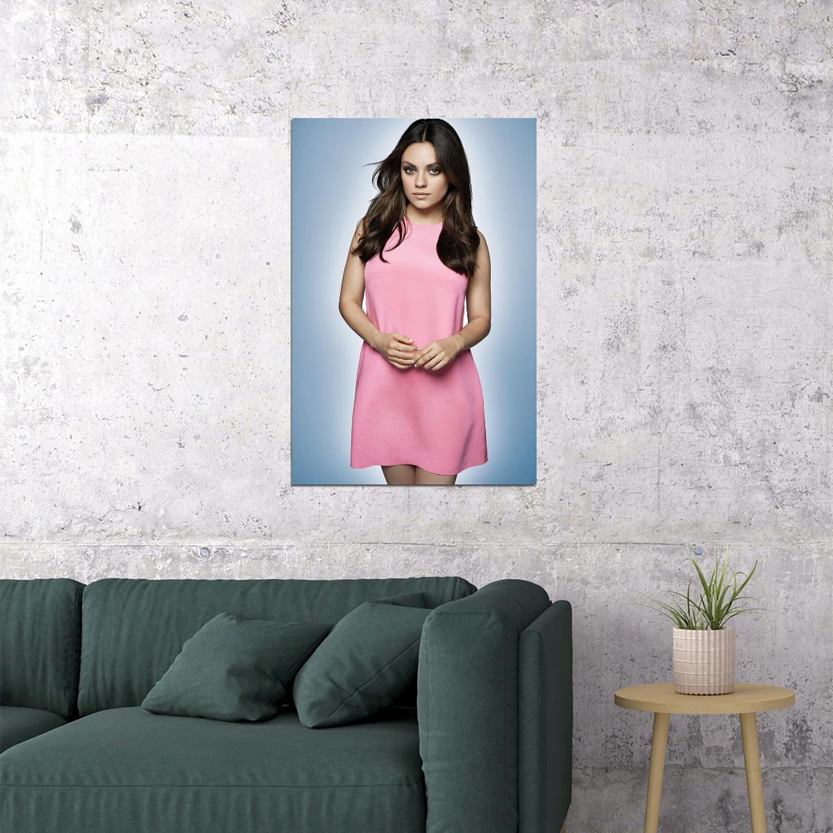 Mila Kunis Celebrity Cinema Actor Artist Star Poster Wall Art Print Home Wall Decor - xonomax